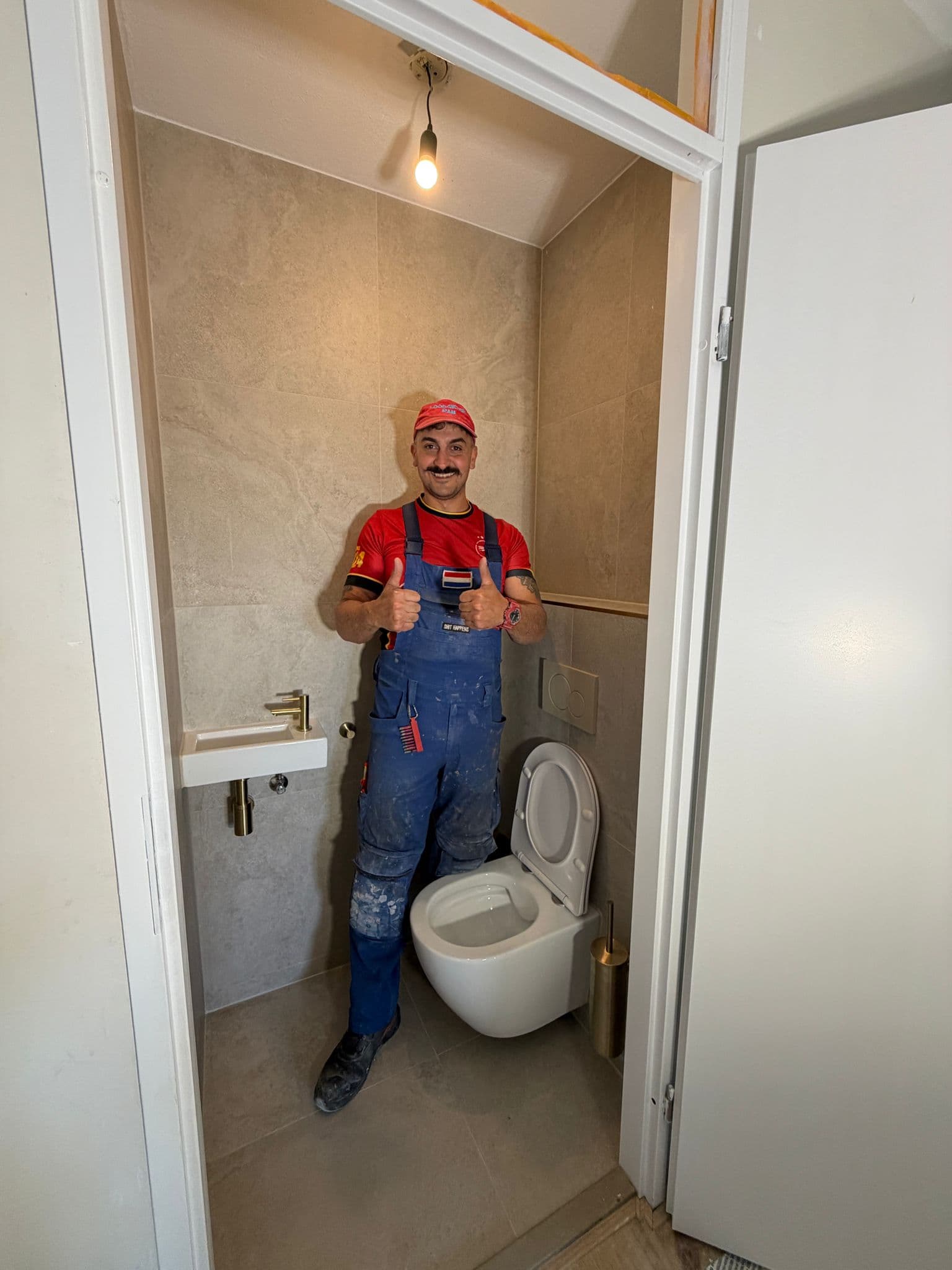 Toilet na de renovatie