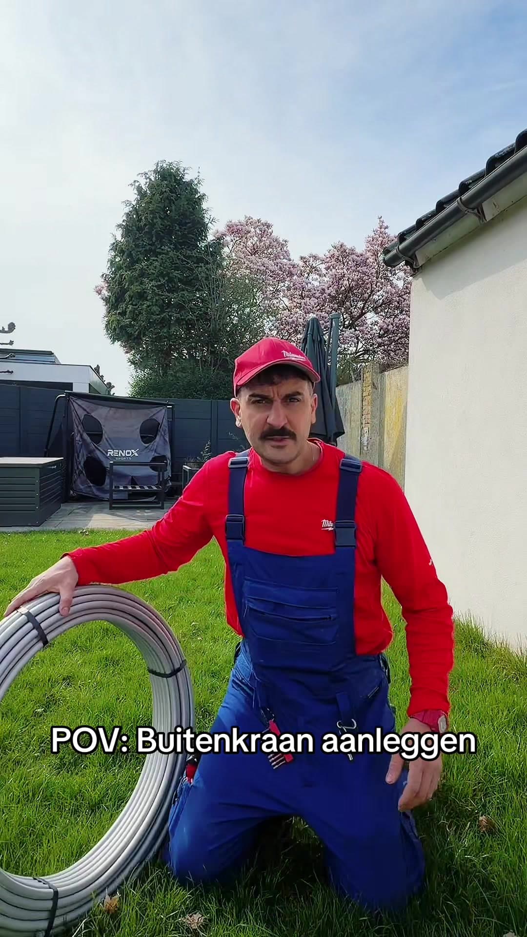 Vorstvrije buitenkraan installeren